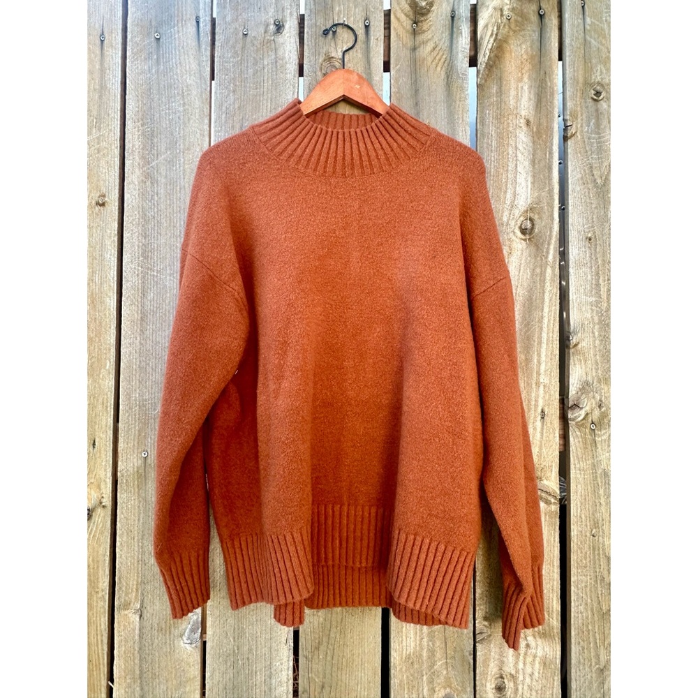 Cozy Rust Sweater